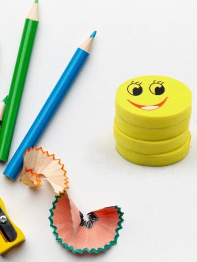 Emoji Eraser Set – Colorful 4pc Fun for Kids' School |