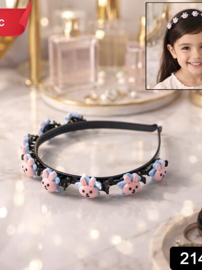 Kids Hair Band – Adorable Bunny Design for Daily Wear
