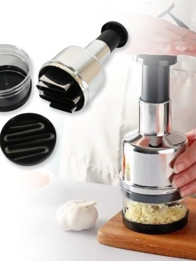 Vegetable Chopper – Stainless Steel & Easy Prep for Kitchen | CookAura