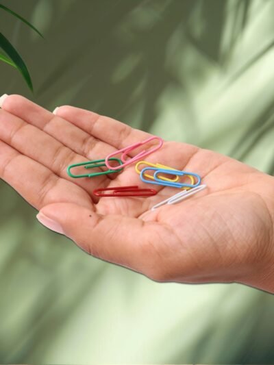 Multicolor Paper Clips – Approx 230 Durable Color-Coated Set