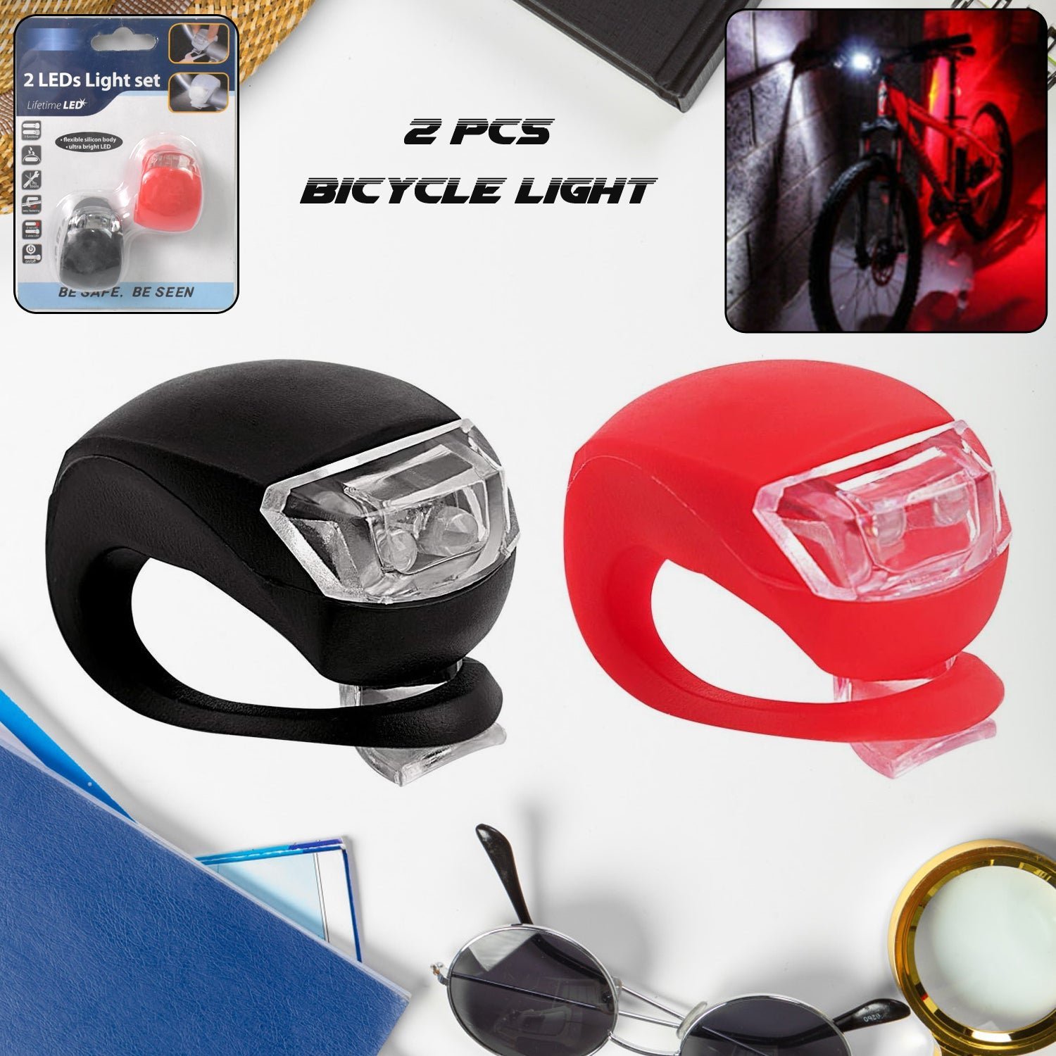 Bike Light Set � Waterproof LED Cycle Lights | RaceVault