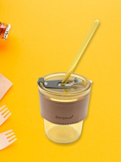 Glass Coffee Mug – Leakproof & Travel-Friendly | Mug Wala