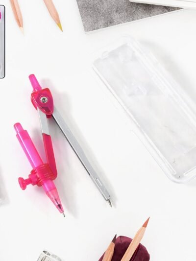 Student Geometry Compass Set – 4-in-1 Precision Drawing Kit