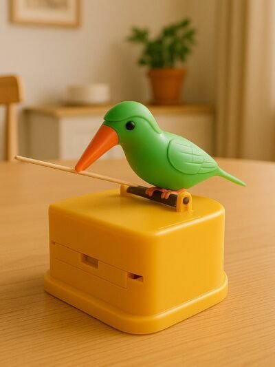 Bird Toothpick Dispenser – Portable Automatic Storage Box