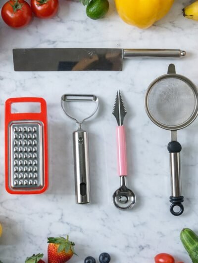 5-in-1 Kitchen Tool Set – Compact & Versatile Food Prep Helper
