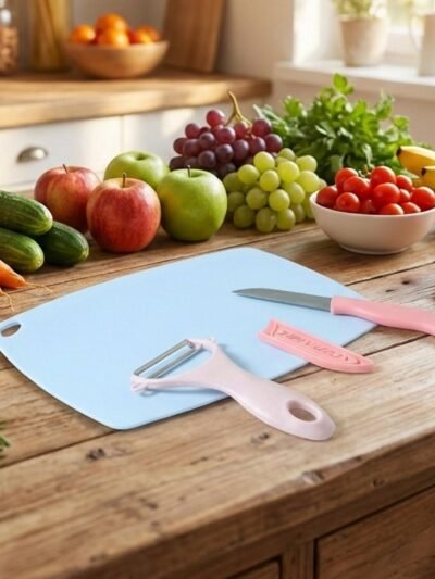 3-in-1 Fruit and Vegetable Cutting Board Set – Multipurpose Kitchen Tool