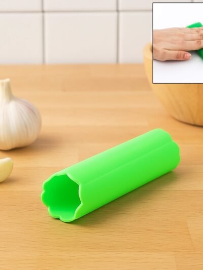 Silicone Garlic Peeler Tube – Quick & Hands-Free Garlic Skin Removal