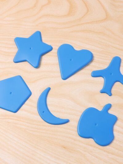 Haircut Design Stencil Set – 6-in-1 Creative Hair Trimmer Molds