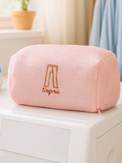 Mesh Laundry Wash Bag – Thick 3D Air-Mesh Protective Cylinder