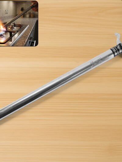 Long Stainless-Steel Gas Stove Lighter – 1-Foot Extended Reach Safe Ignition