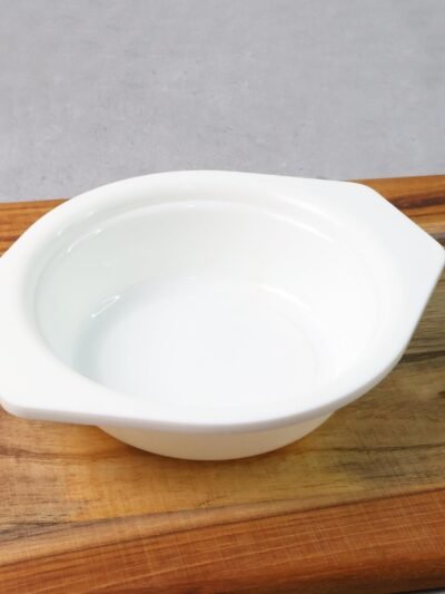 Plastic Serving Bowl with Easy-Grip Side Tabs – Durable & Lightweight