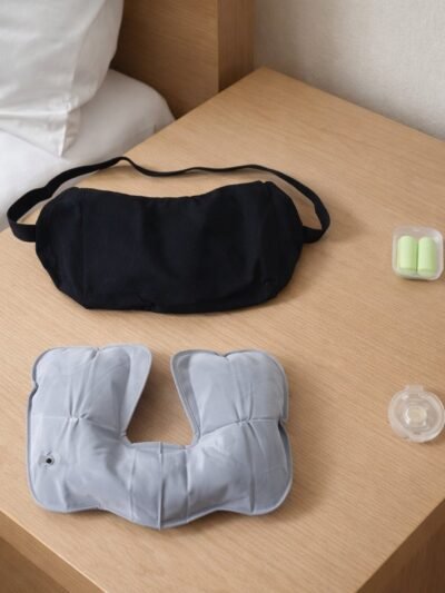 Travel Comfort Sleep Kit – 4 In 1 Portable Rest Set