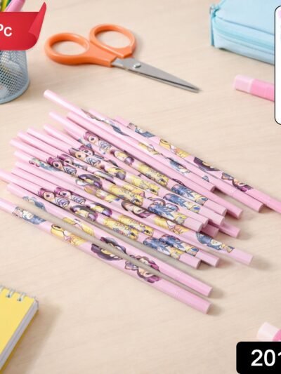 Cartoon Wooden Pencil Set – 50 Pieces for Kids' Creativity