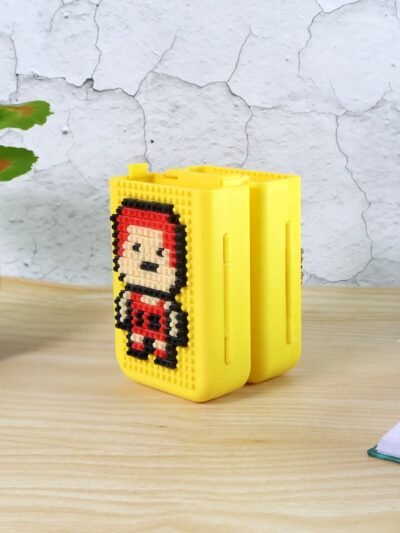 DIY Pixel Art Pen Stand – Customizable Desk Organizer for Kids