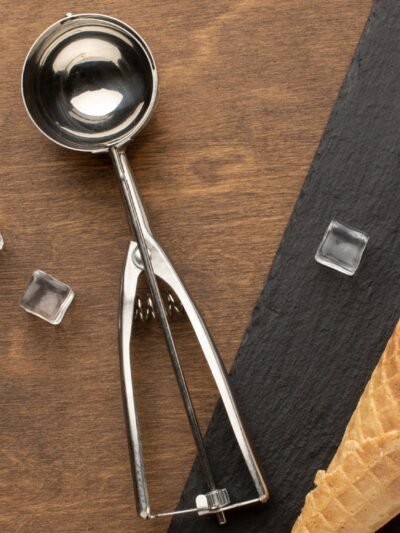 Ice Cream Scoop – Stainless Steel Trigger Release, 70 ML Capacity