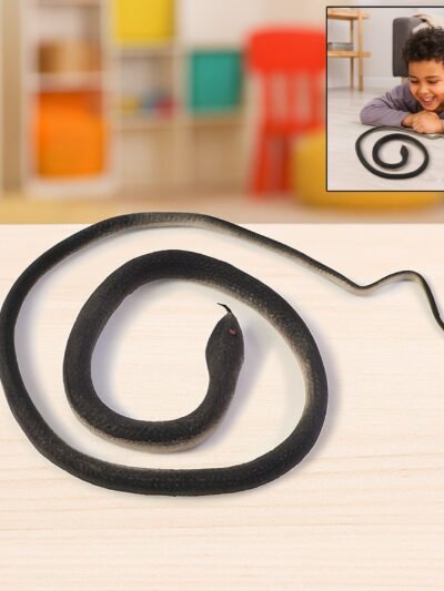 Realistic Rubber Snake Toy – Flexible & Lifelike Prank Fun