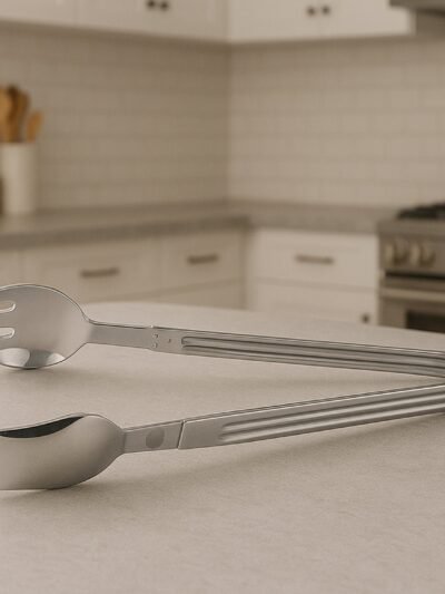 Stainless Steel Serving Tong – 2-in-1 Pasta & Salad Tool