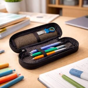 Zipper Pencil Pouch – Durable & Stylish Stationery Organizer