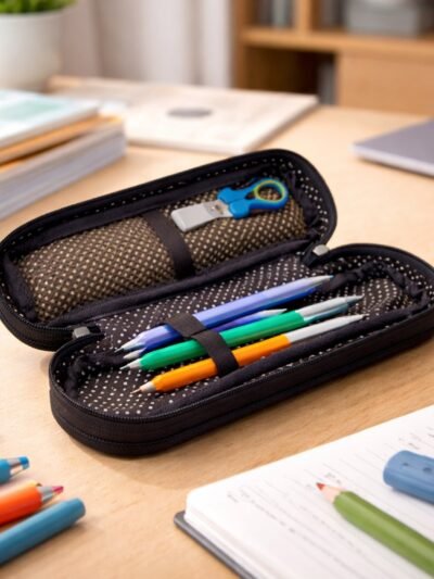 Zipper Pencil Pouch – Durable & Stylish Stationery Organizer