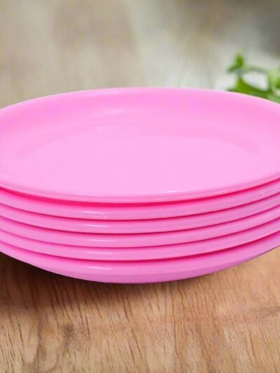 Mini Soup Plates – Durable Polypropylene Set of 6 | Indo Glow