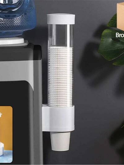 Automatic Paper Cup Dispenser – Hygienic Wall-Mounted Holder