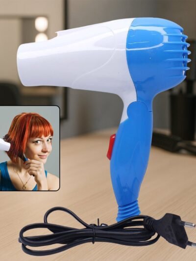 Folding Hair Dryer – 2 Speed Control & Compact | Calm & Curl