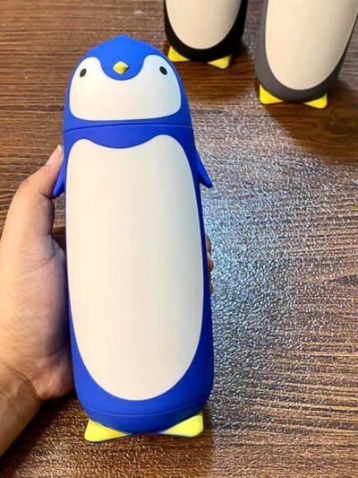 Penguin Water Bottle – Cute Insulated Travel Mug 280ml
