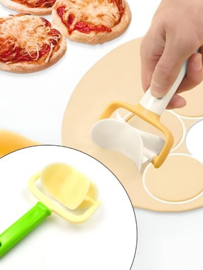 Dough Cutter Roller – Multipurpose for Puri & Baking | Quickslice