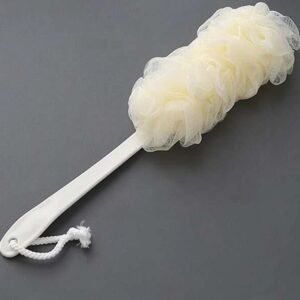 Loofah Back Scrubber – Long Handle, Gentle Exfoliation | Mist & Relax