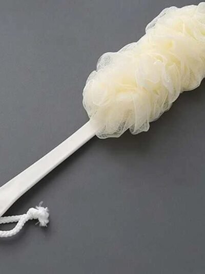 Loofah Back Scrubber – Long Handle, Gentle Exfoliation | Mist & Relax