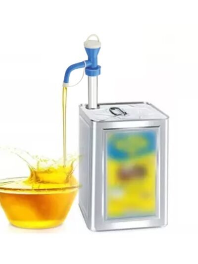 Stainless Steel Oil Dispenser – Manual Hand Pump |