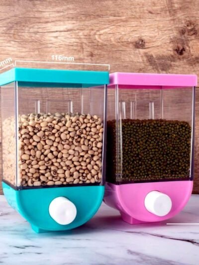 Wall Mounted Dry Food Dispenser 1100 ml – Space-Saving | Organivo