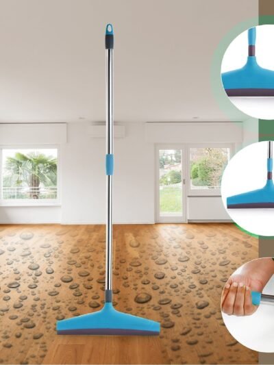 Adjustable Floor Wiper – Stainless Steel Handle | Pro Clean