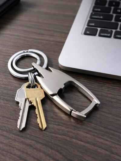 Key Holder – Durable Metal Dual Ring Design for Keys