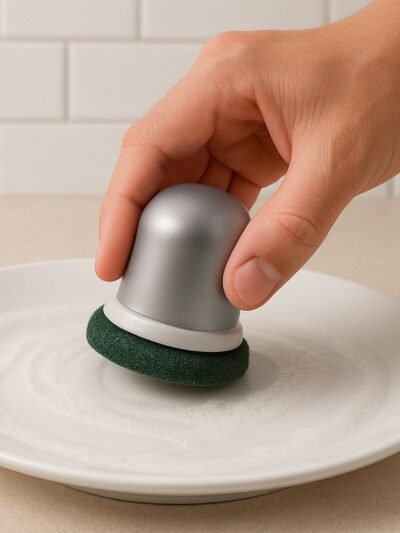 Kitchen Scrubber – Heavy-Duty with Ergonomic Grip Handle