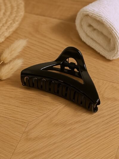 Triangle Hair Claw Clip – Durable Plastic, Assorted Colors