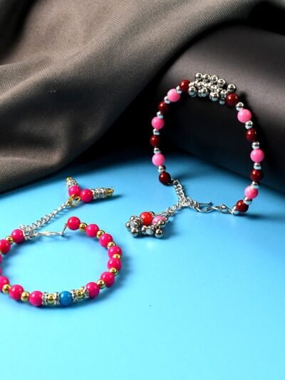 Beaded Bracelet – Traditional Ethnic Adjustable Wrist Jewelry