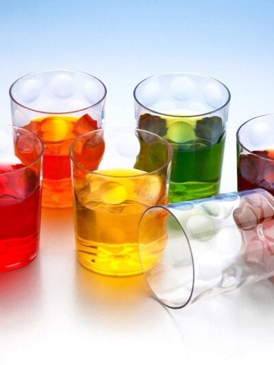 Unbreakable Drinking Glasses – Bubble Design (Set of 6) | TableNest