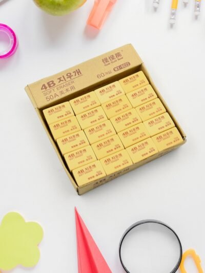 4B Drawing Eraser – Soft Professional Art Eraser (60 Pc) | VoltDesk
