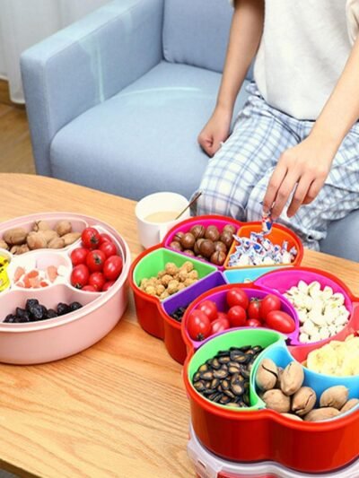 5 Compartment Snack Box – Multi-Purpose Food Storage | Lunchie Bunchie