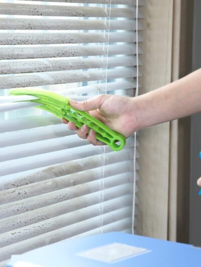 Window Blind Cleaner Brush – Microfiber Duster Tool | Velvet Wipe