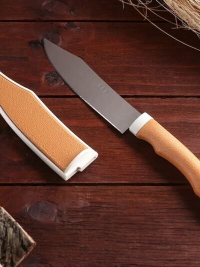 Ceramic Kitchen Knife – Sharp Zirconium Blade & Cover | Quickslice