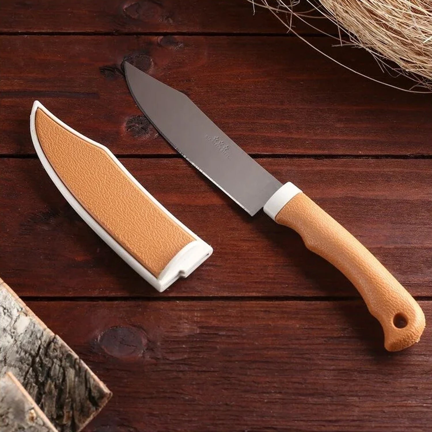 Ceramic Kitchen Knife – Sharp Zirconium Blade & Cover | Quickslice