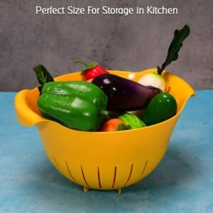 Rice Washing Bowl – Multi-Purpose Kitchen Strainer | Pro Clean