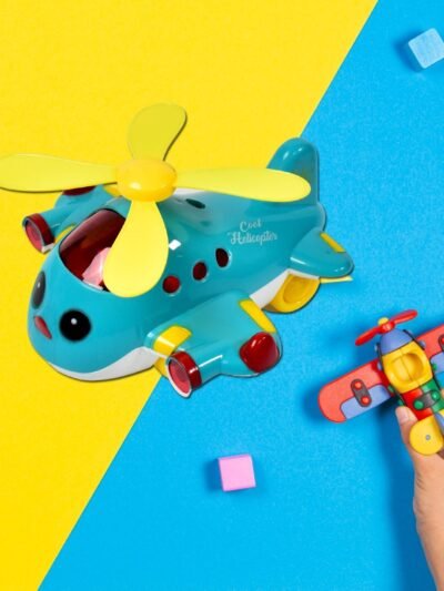 Musical Helicopter Toy – Lights & Sounds for Toddlers | Little Learners