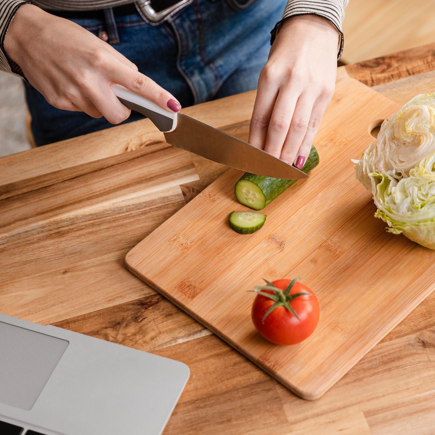 Bamboo Cutting Board – Large, Durable & Knife-Friendly | Cisora