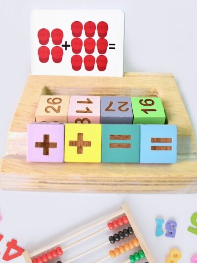 Wooden Math Game for Kids � Early Learning Educational Toy | Aditi