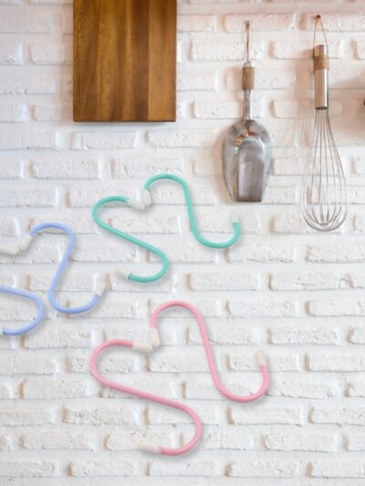 S Hooks Metal – Heavy Duty Hanging Hooks (6 Pcs) | VoltDesk