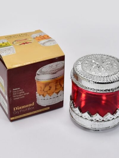 Dry Fruit Storage Box – Diamond Design Airtight Container | Tidy Table