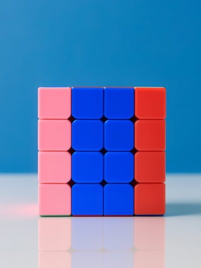 4x4 Magic Speed Cube – Smooth Rotating Brain Teaser Puzzle
